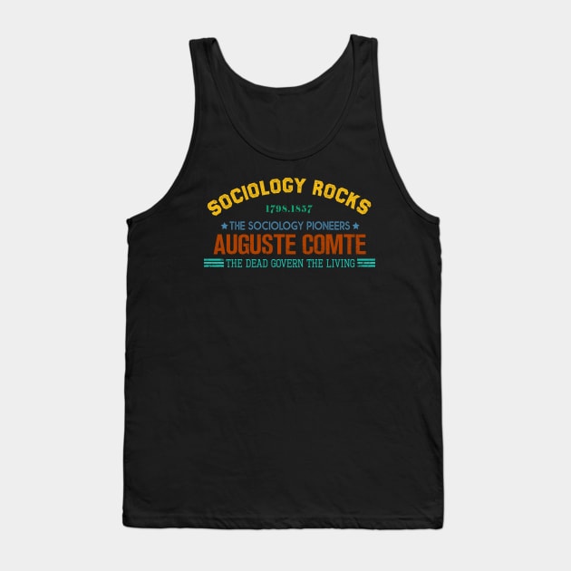 Sociology Rocks! Tank Top by Pictozoic